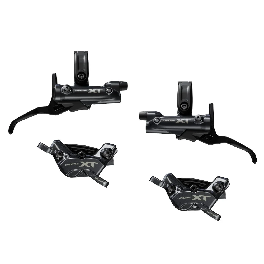 SHIMANO BR-M8220 Disc Brake Caliper XT w/Resin Pad w/Fin (P03A-RF)